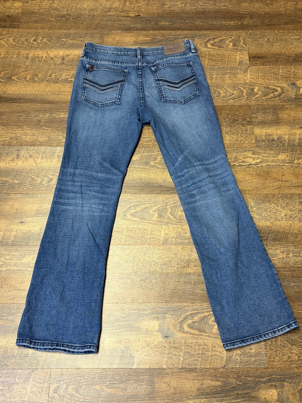 Cody James Jeans Mens 34x34 Blue Bootcut Western Stretch Denim Cowboy Work